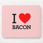 I Heart Bacon mousepads