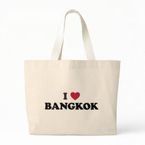 I Heart Bangkok Thailand Canvas Bag
