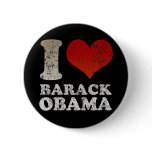 I heart Barack Obama button