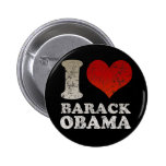 I heart Barack Obama button