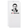 I Heart Barack T-shirt Rack Card Design
