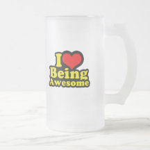 I Heart Being Awesome Mug
