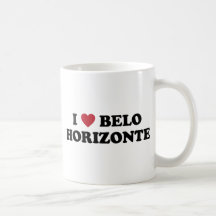 I Heart Belo Horizonte Brazil Mugs