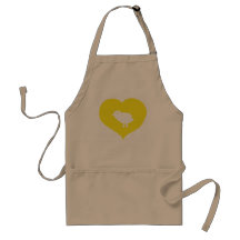 I Heart Birds Apron