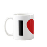 I HEART BLASTING COFFEE MUG