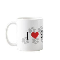 I (heart) Bloodhounds Coffee Mug