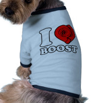 I Heart Boost Pet Tee