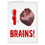 I Heart Brains! Card