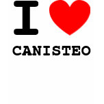 I Heart CANISTEO t-shirts