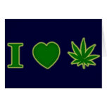 I Heart Cannabis Card