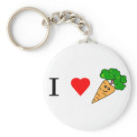 I heart Carrots keychains