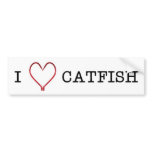 I [Heart] Catfish Bumper Sticker