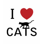 i heart cats t-shirts