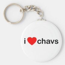 I Heart Chavs Keychains