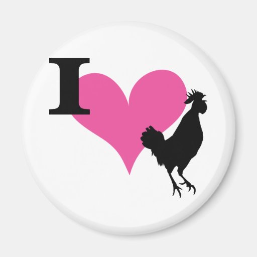 I Heart Cock Refrigerator Magnets