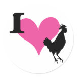 I Heart Cock stickers
