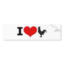 I Heart Cocks Bumper Stickers