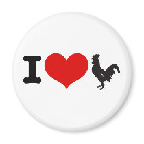 I Heart Cocks Fridge Magnets