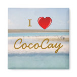 I Heart CocoCay Fridge Magnets