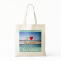 I Heart CocoCay Tote bags