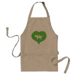 I Heart Cows Apron