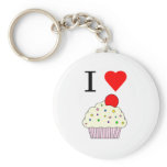 I heart Cupcakes keychains