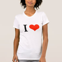 I Heart (customisable graphic) t-shirts