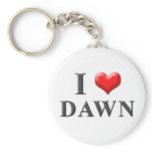 I Heart Dawn Keychain 001