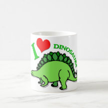 I Heart Dinosaurs Mugs