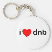 I Heart DNB Key Chains