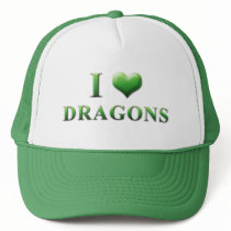 I Heart Dragons Hat 003