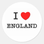 I HEART ENGLAND STICKER