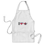I Heart English Tea Gifts Apron