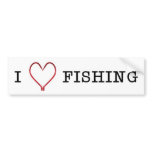 I [Heart] Fishing Bumper Sticker