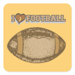 I Heart Football T-shirts and Gifts stickers