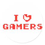 I Heart Gamers Sticker