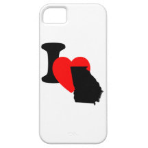 I Heart Georgia iPhone 5 Covers