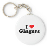 I Heart Gingers keychains