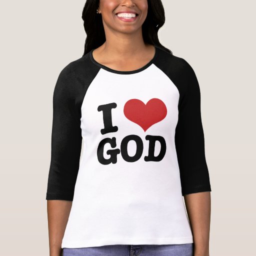 I Heart God T Shirt