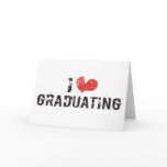I heart Graduating cards