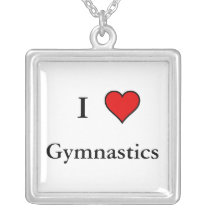 I Heart Gymnastics necklaces
