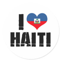 I HEART HAITI STICKER