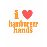 I Heart Hamburger Hands - Tshirt