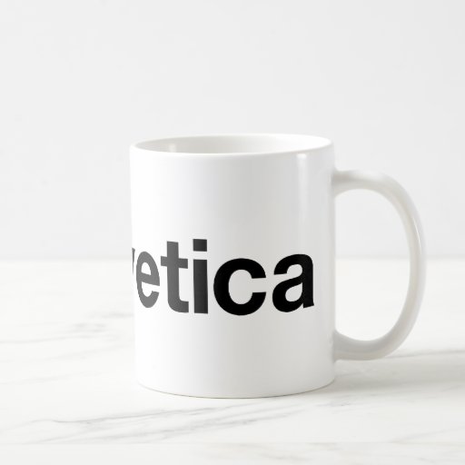 I heart Helvetica Coffee Mug