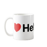 I heart Helvetica mugs