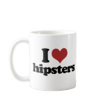 I heart hipsters mug