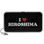 I Heart Hiroshima Japan Laptop Speakers
