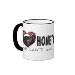 I Heart Honey Badger Coffee Mugs