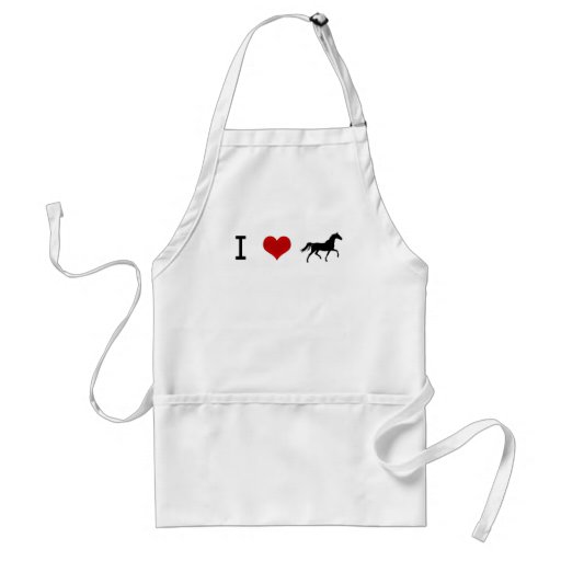 I heart Horses Apron