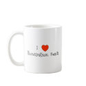 I Heart Huntington Beach mugs